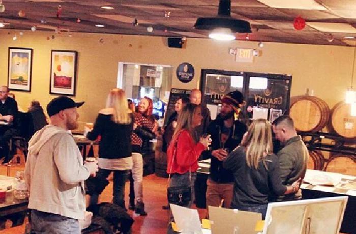 An event at the tasting room